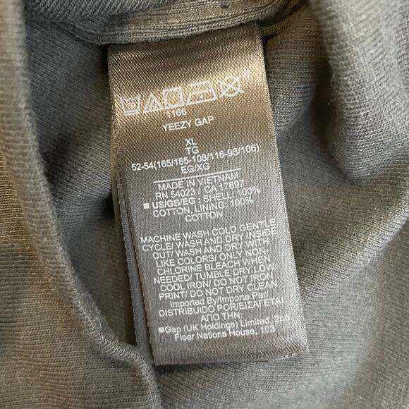 Yeezy Gap × Balenciaga Dove Tee NWT Mens XL Oversized Graphic Free Shipping - Picture 5 of 9